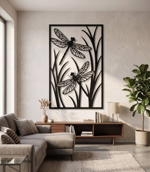 Whispers of Nature – Dragonfly Wall Art