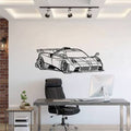 Luxury Sports Car Sketch Wall Art – Modern Automotive Decor